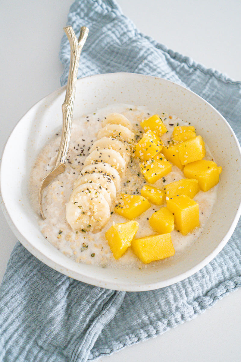 Crema tropicale con polpa di cocco