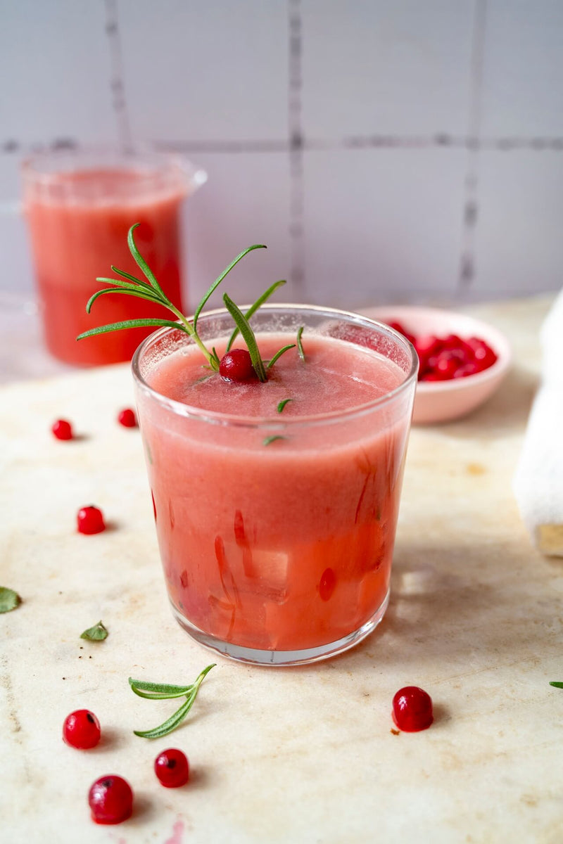 Succo di mirtillo rosso