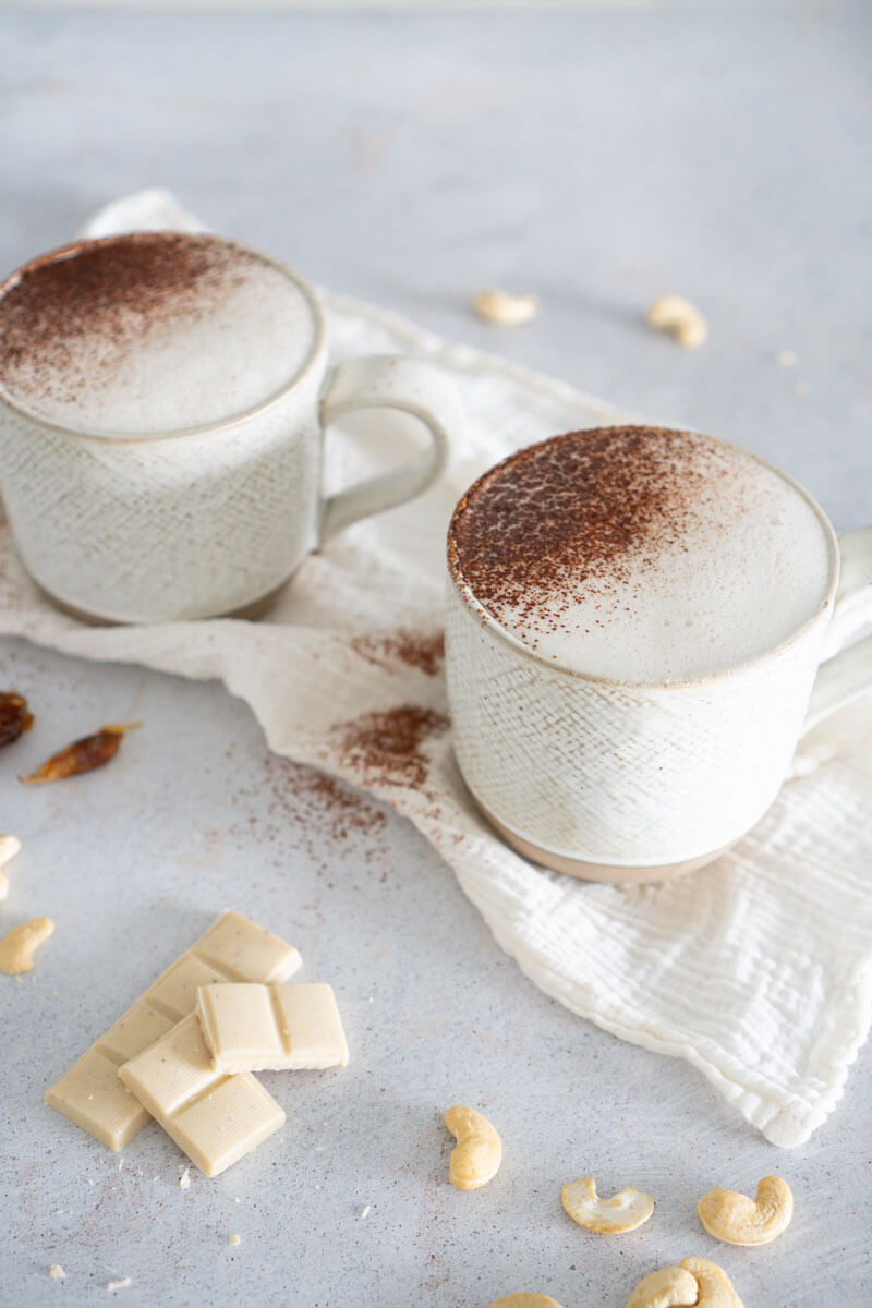 Cioccolata calda bianca