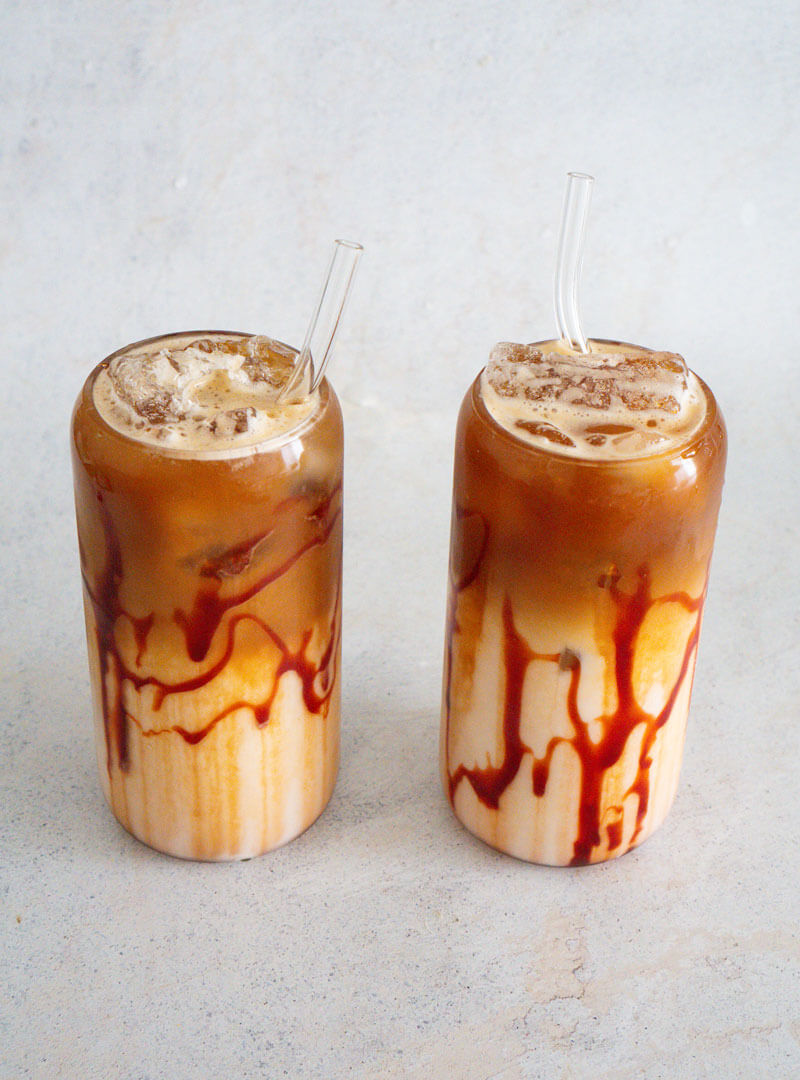 Macchiato freddo al caramello