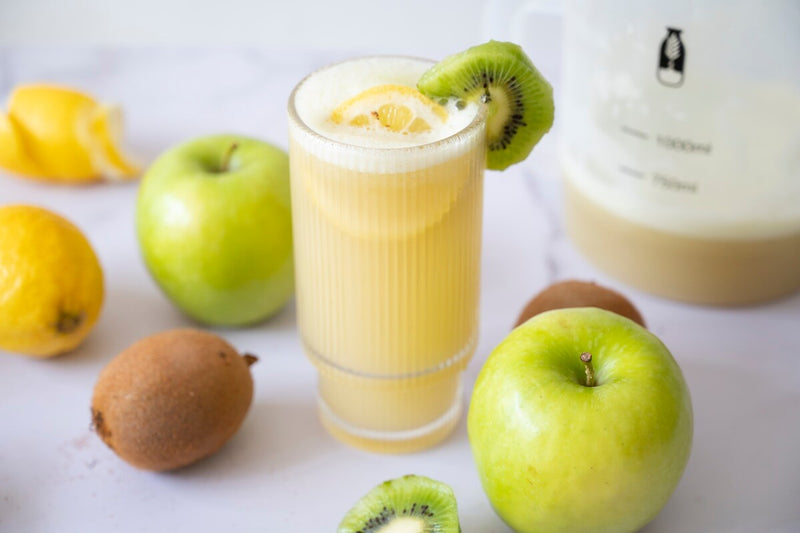 Bevanda elettrolitica al kiwi e mela