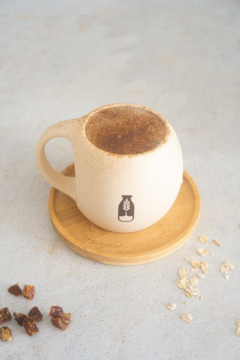 Latte d’avena al caffè e cannella