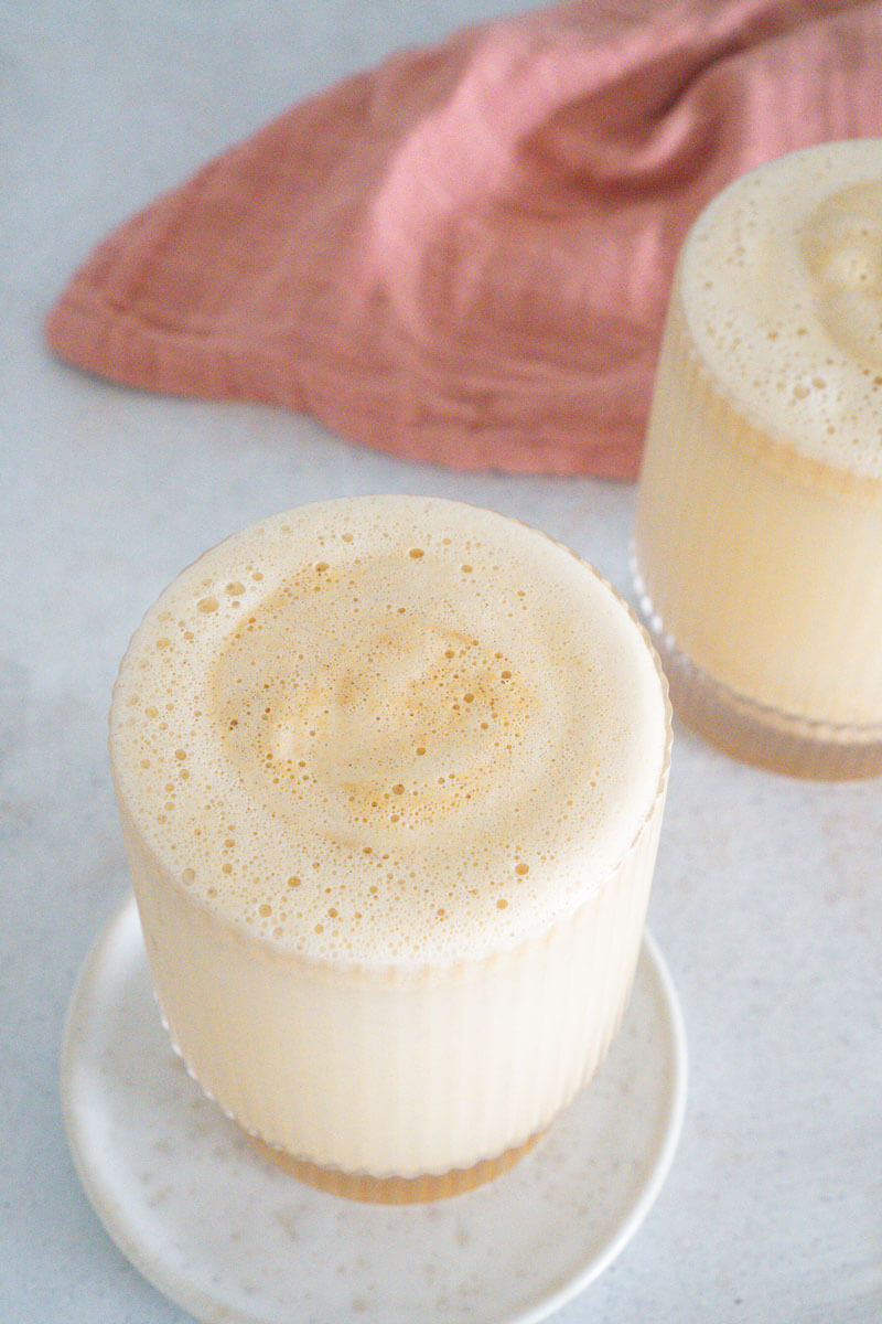 Latte al burro di arachidi