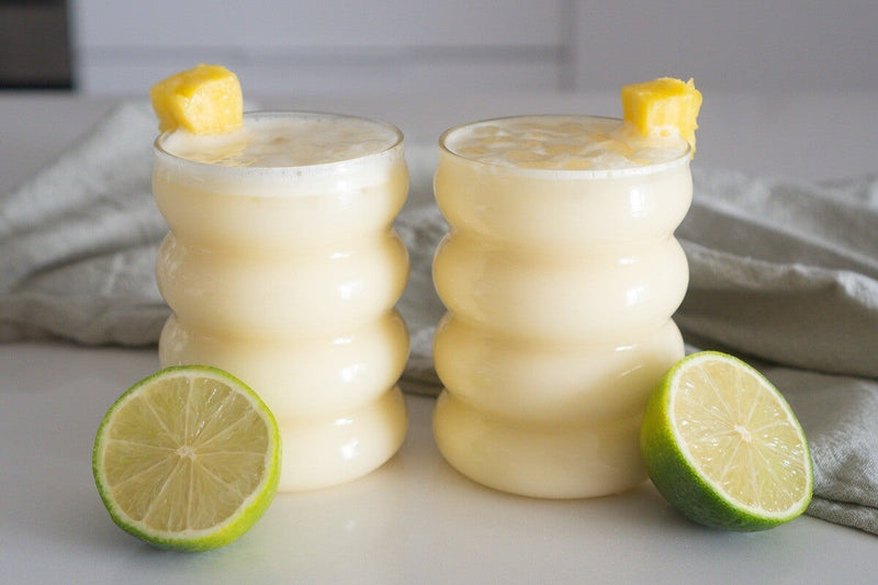 Bevanda idratante all’ananas e avena
