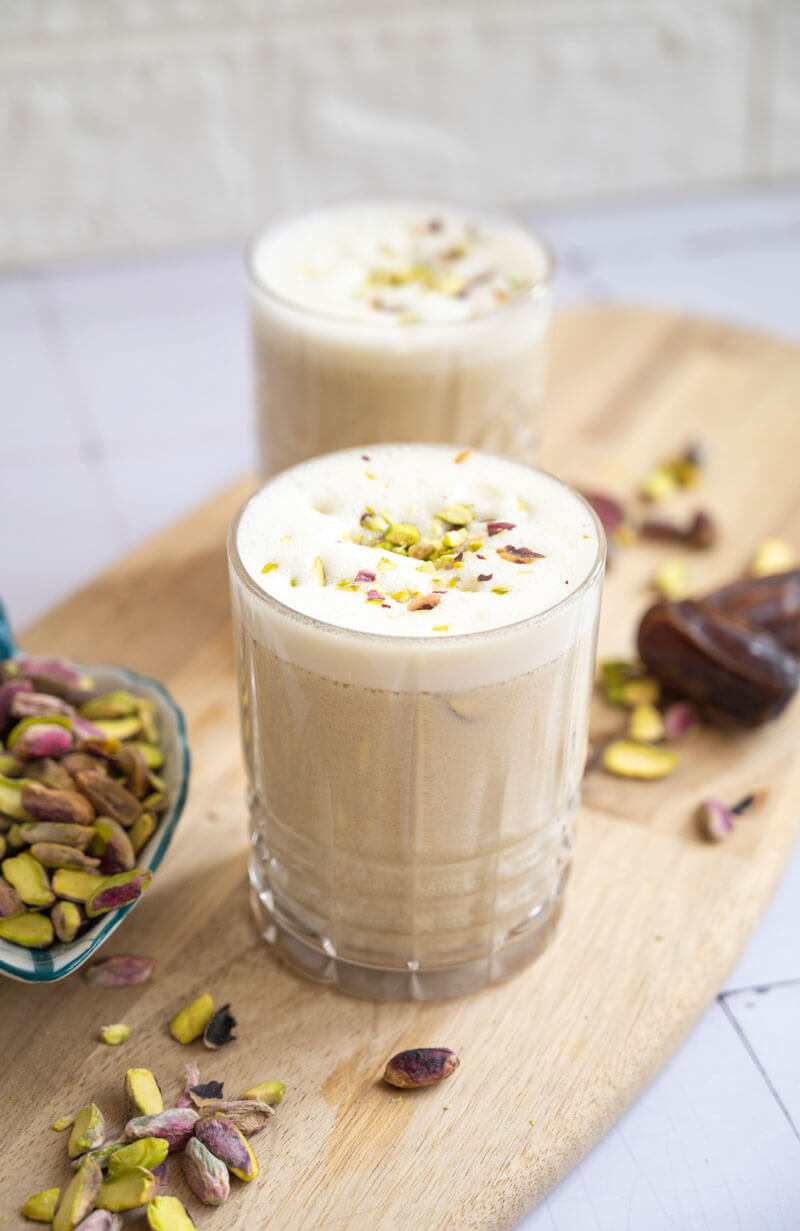 Latte di pistacchio