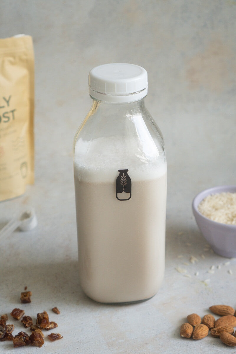 Latte di riso e mandorle