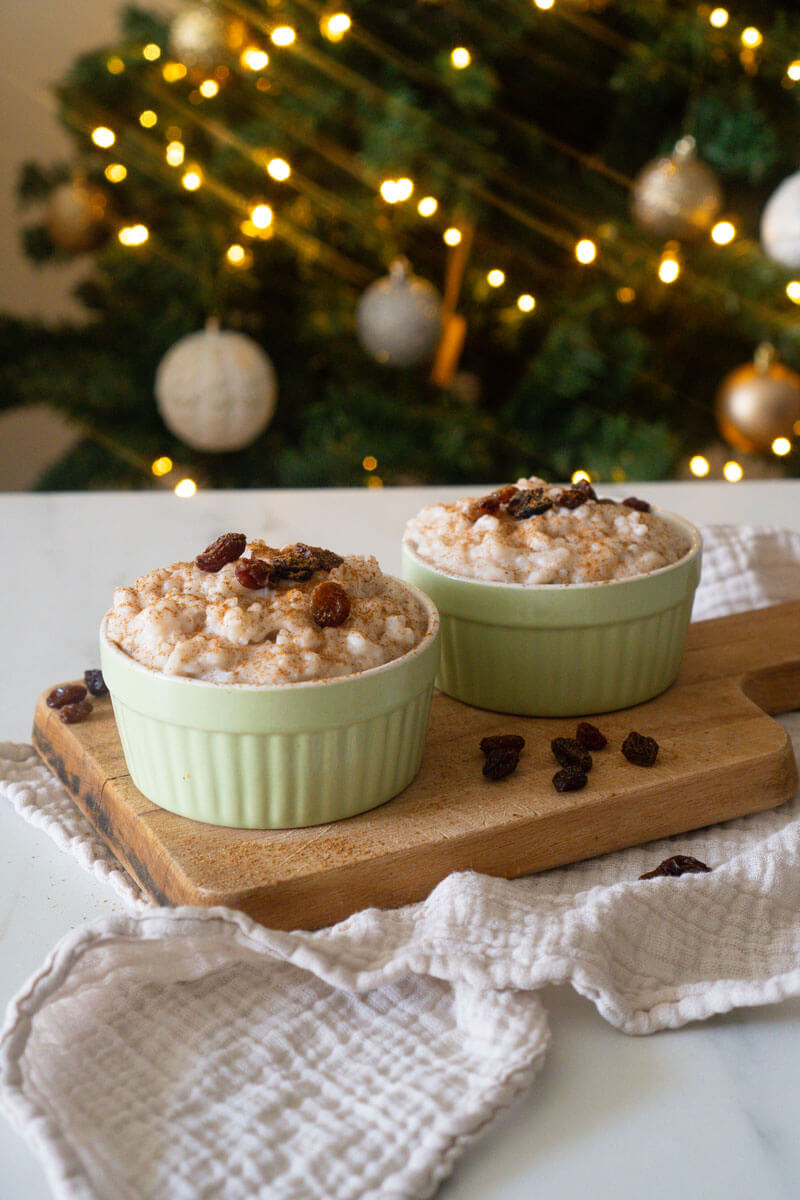 Budino di riso vegano