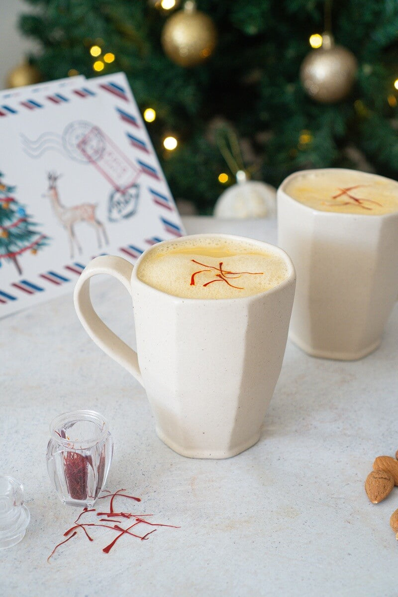 Latte allo zafferano