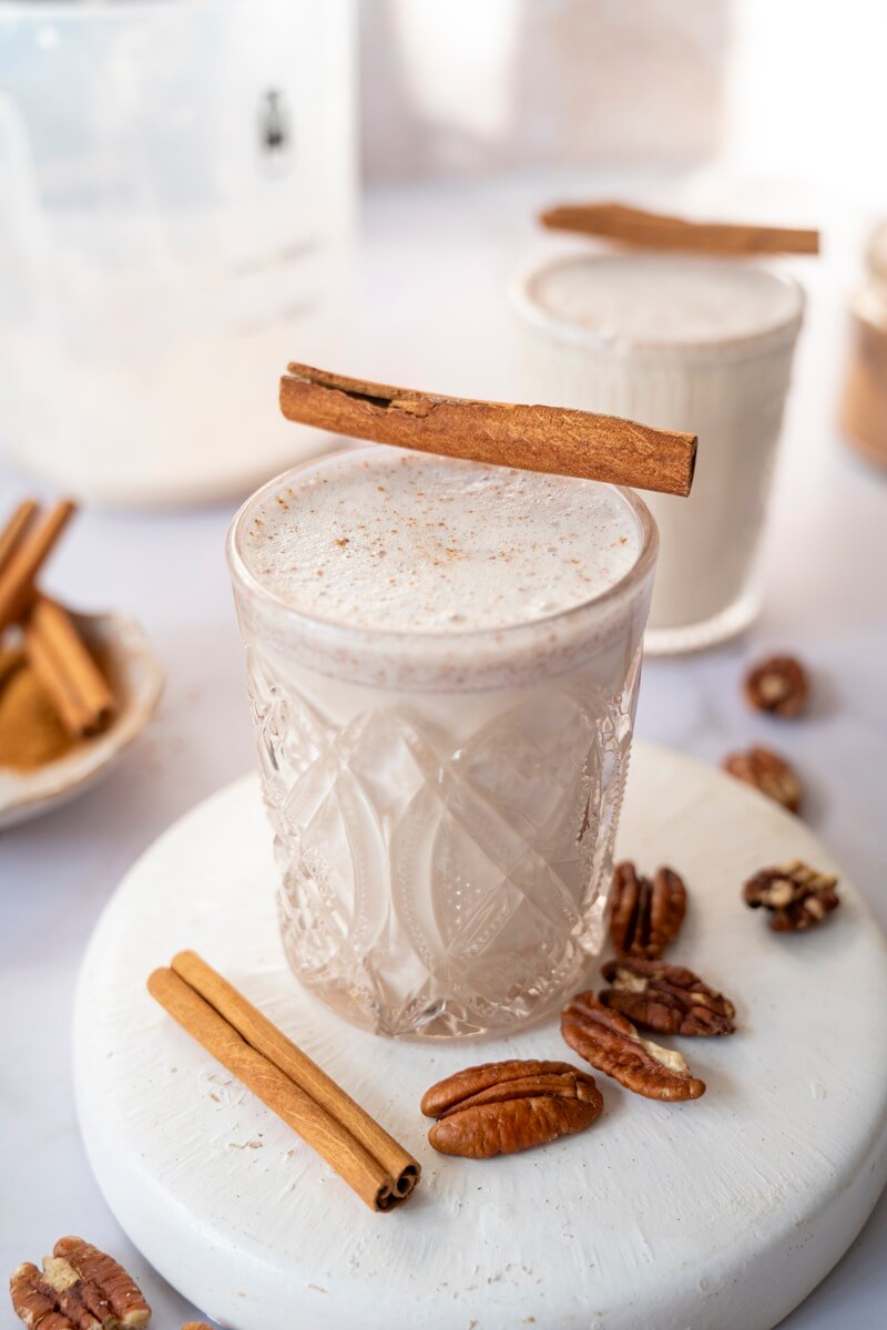 Bevanda speziata alle noci pecan